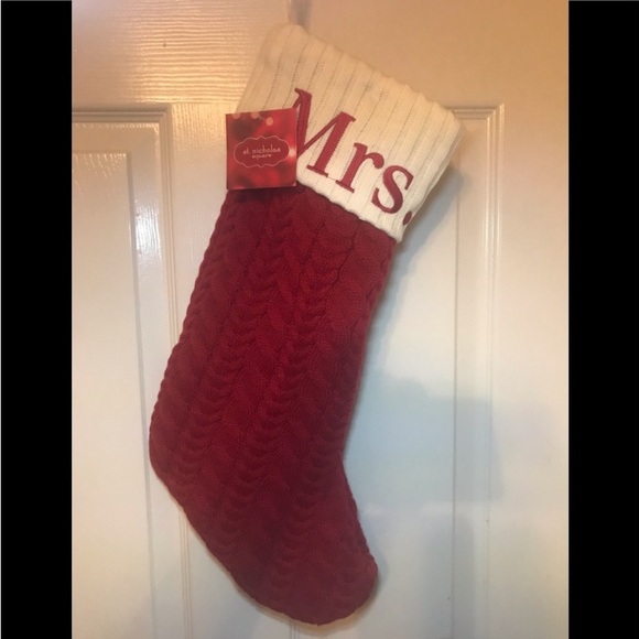 Mr. & Mrs. Christmas Stockings - Picture 9 of 9
